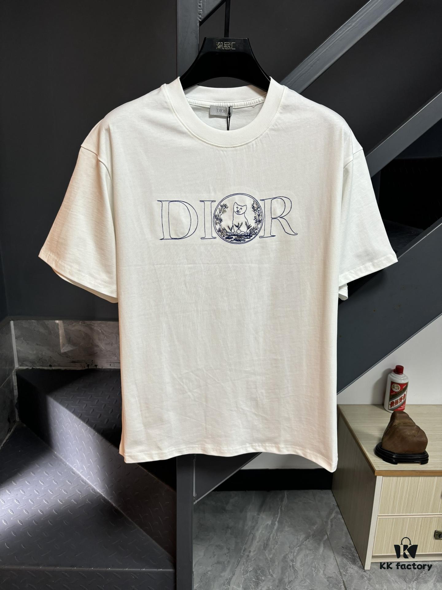 6931a082ccd8ab3d7af94515 DIOR 2025 Spring/Summer Collection Classic New T-Shirt
