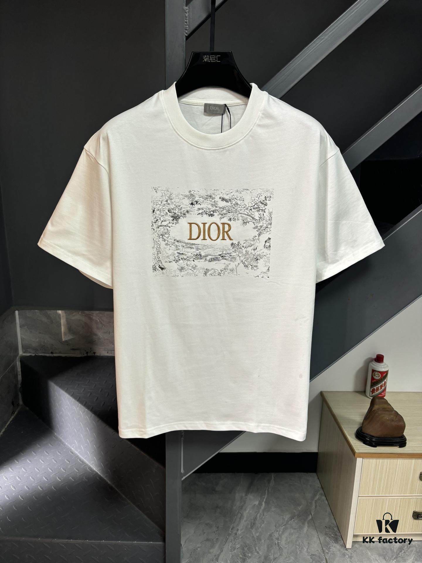 6931a082ccd8ab3d7af9451e DIOR 2025 Spring-Summer Early Collection Classic New T-Shirt