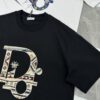 6931a08bccd8ab3d7af945d5 DIO*R Dior 25S New Arrival Unisex Round Neck T-Shirt with 3D Embroidery