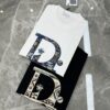 6931a08bccd8ab3d7af945da DIO*R Dior 25S New Arrival Unisex Round Neck T-Shirt with 3D Embroidery