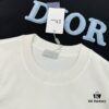 6931a08dccd8ab3d7af945f1 Dior 25s Streetwear T-Shirt, Unisex Design, Minimalist Style with 3D Embroidered Logo, Premium 260g Cotton Fabric, Black and White Options