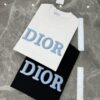 6931a08dccd8ab3d7af945f5 Dior 25s Streetwear T-Shirt, Unisex Design, Minimalist Style with 3D Embroidered Logo, Premium 260g Cotton Fabric, Black and White Options