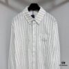 6931a08eccd8ab3d7af945f9 Dior 25ss New Arrival Shirt Combines Modern Elegance with Traditional Aesthetics