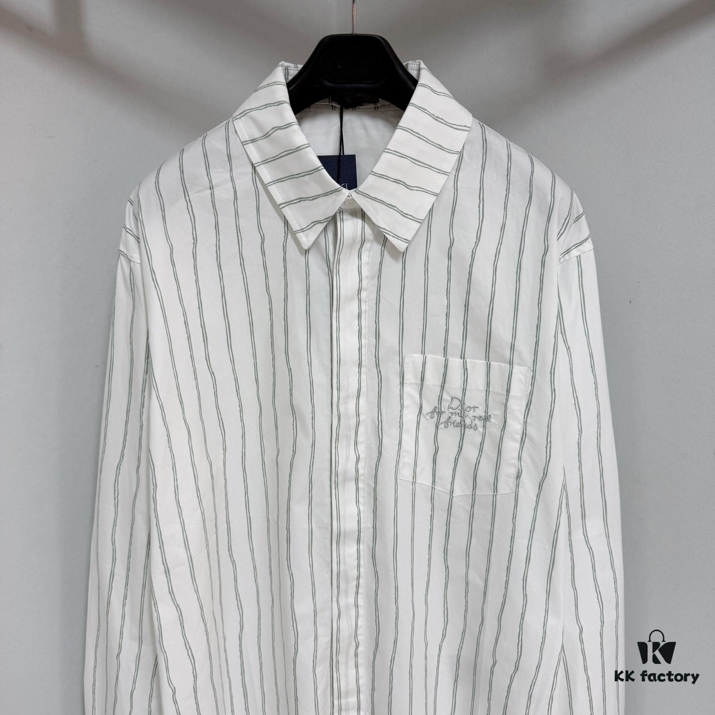 6931a08eccd8ab3d7af945f9 Dior 25ss New Arrival Shirt Combines Modern Elegance with Traditional Aesthetics