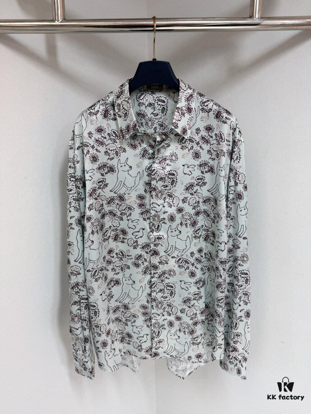 6931a08fccd8ab3d7af94609 Dior x Hylton Nel 25SS Limited Edition Silk Shirt
