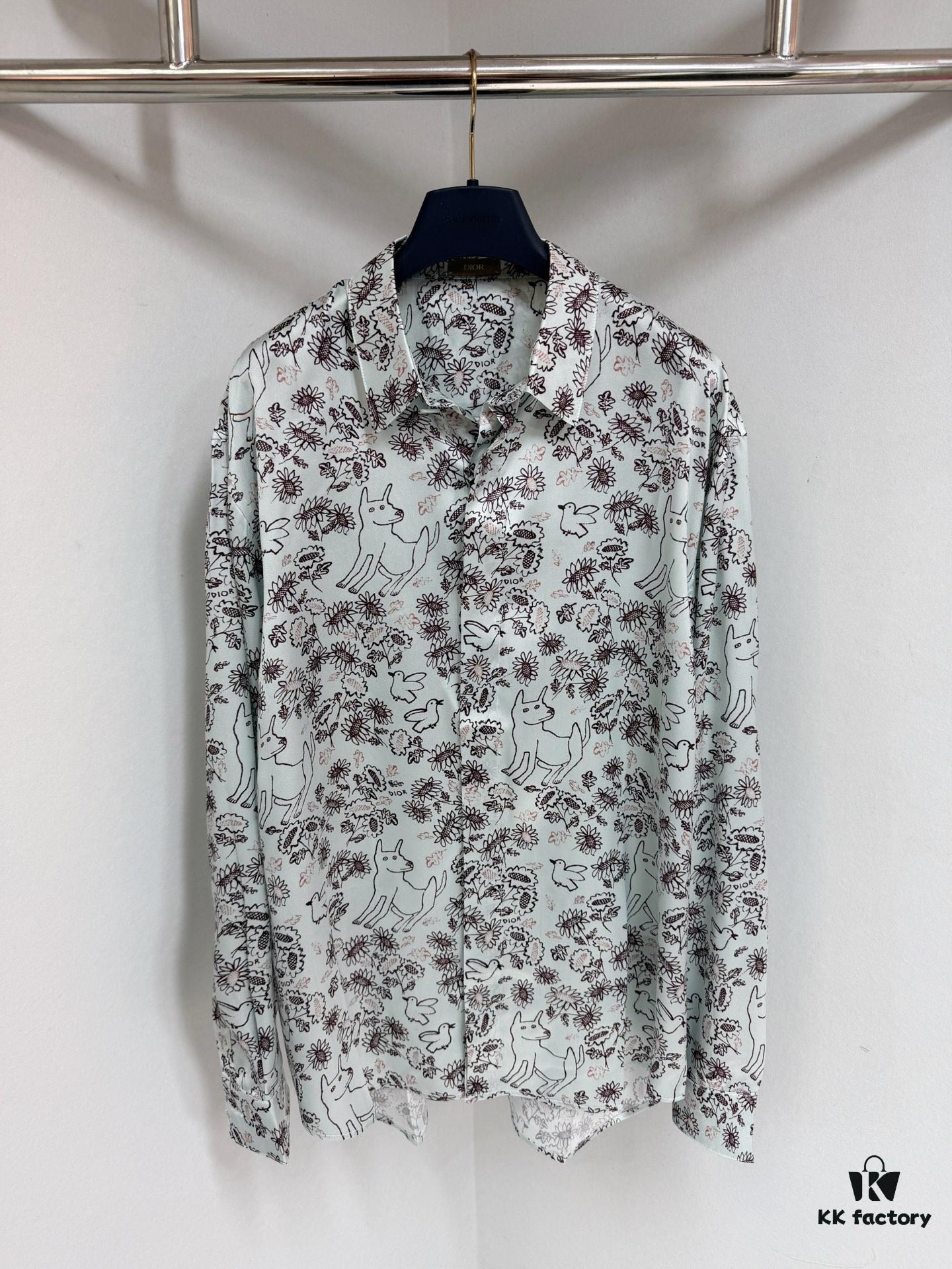 6931a08fccd8ab3d7af94609 Dior x Hylton Nel 25SS Limited Edition Silk Shirt