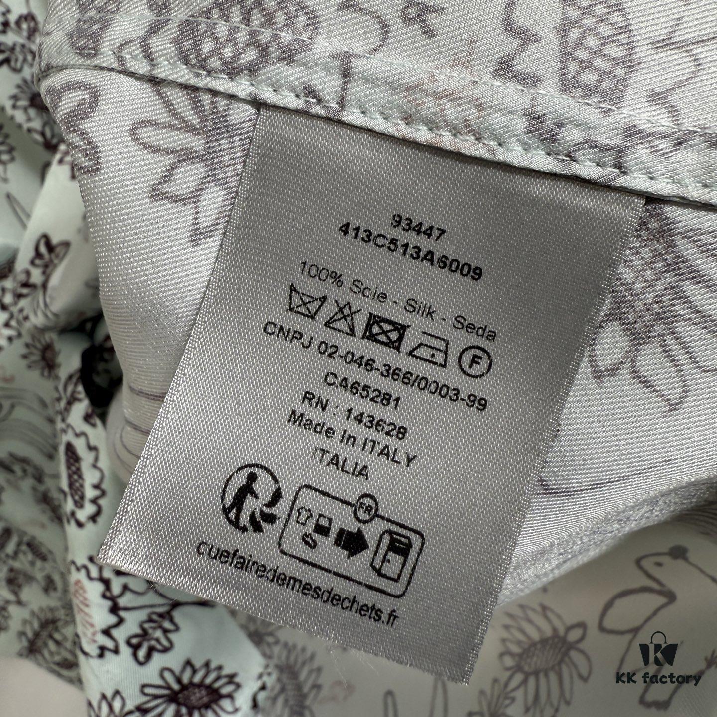 6931a08fccd8ab3d7af94610 Dior x Hylton Nel 25SS Limited Edition Silk Shirt