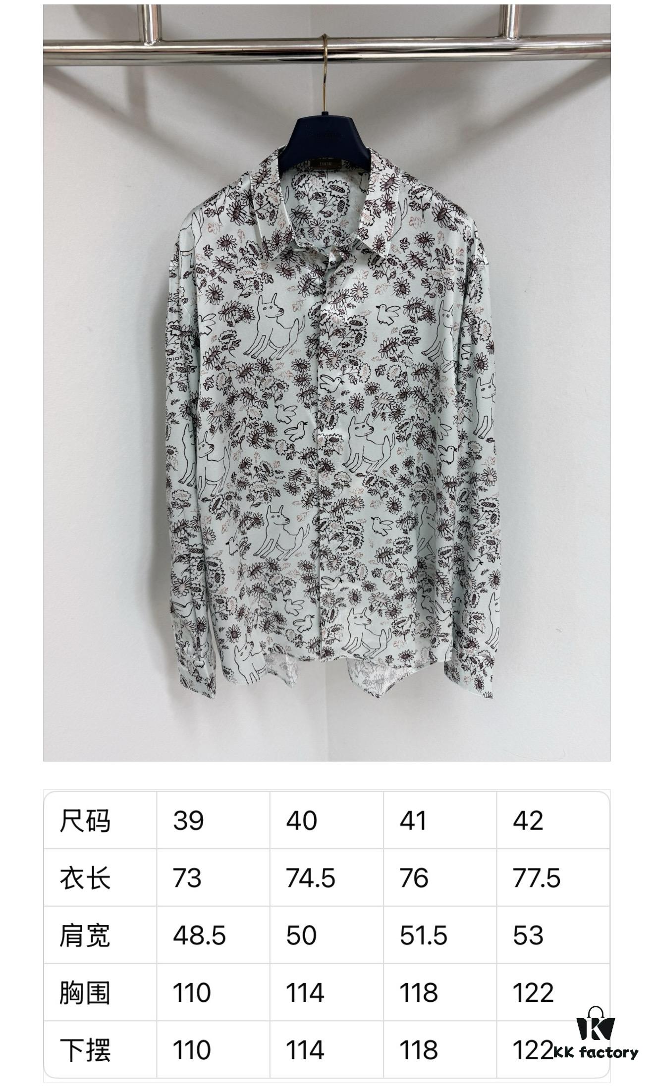6931a08fccd8ab3d7af94611 Dior x Hylton Nel 25SS Limited Edition Silk Shirt