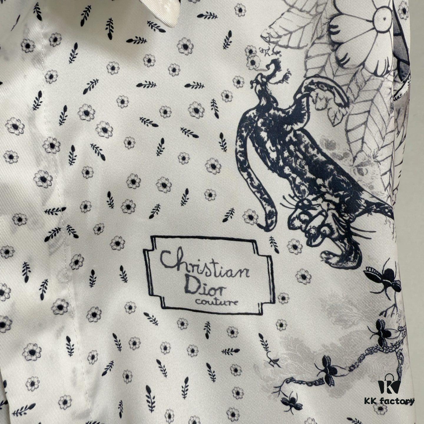 Dior x Hylton Nel 25SS Limited Edition Silk Shirt