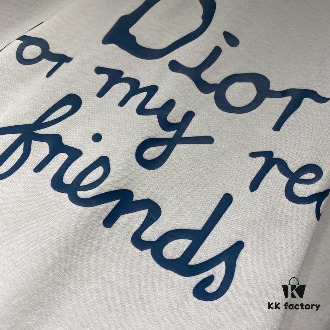 Dio 25 Spring/Summer New Arrival Letter Print Short Sleeve Unisex T-Shirt