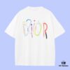 6931a093ccd8ab3d7af94663 High-End Quality Dior 2025 Fall Spring/Summer Collection Typography Logo Short-Sleeve T-Shirt, Distinct from Regular Print, Crafted in Custom-Woven 270G 32-Thread Double-Yarn Pure Cotton Fabric, Relaxed Fit Unisex Design