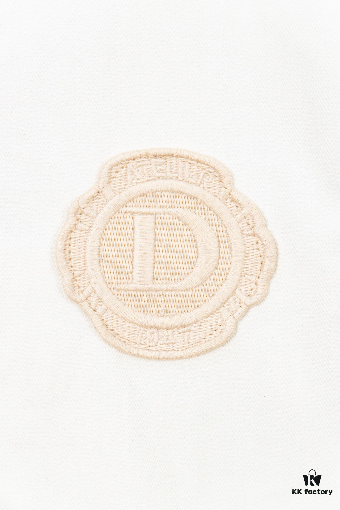 6931a095ccd8ab3d7af94688 DIOR Beige Spring-Summer Embroidered Denim Jacket