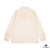 DIOR Beige Spring-Summer Embroidered Denim Jacket