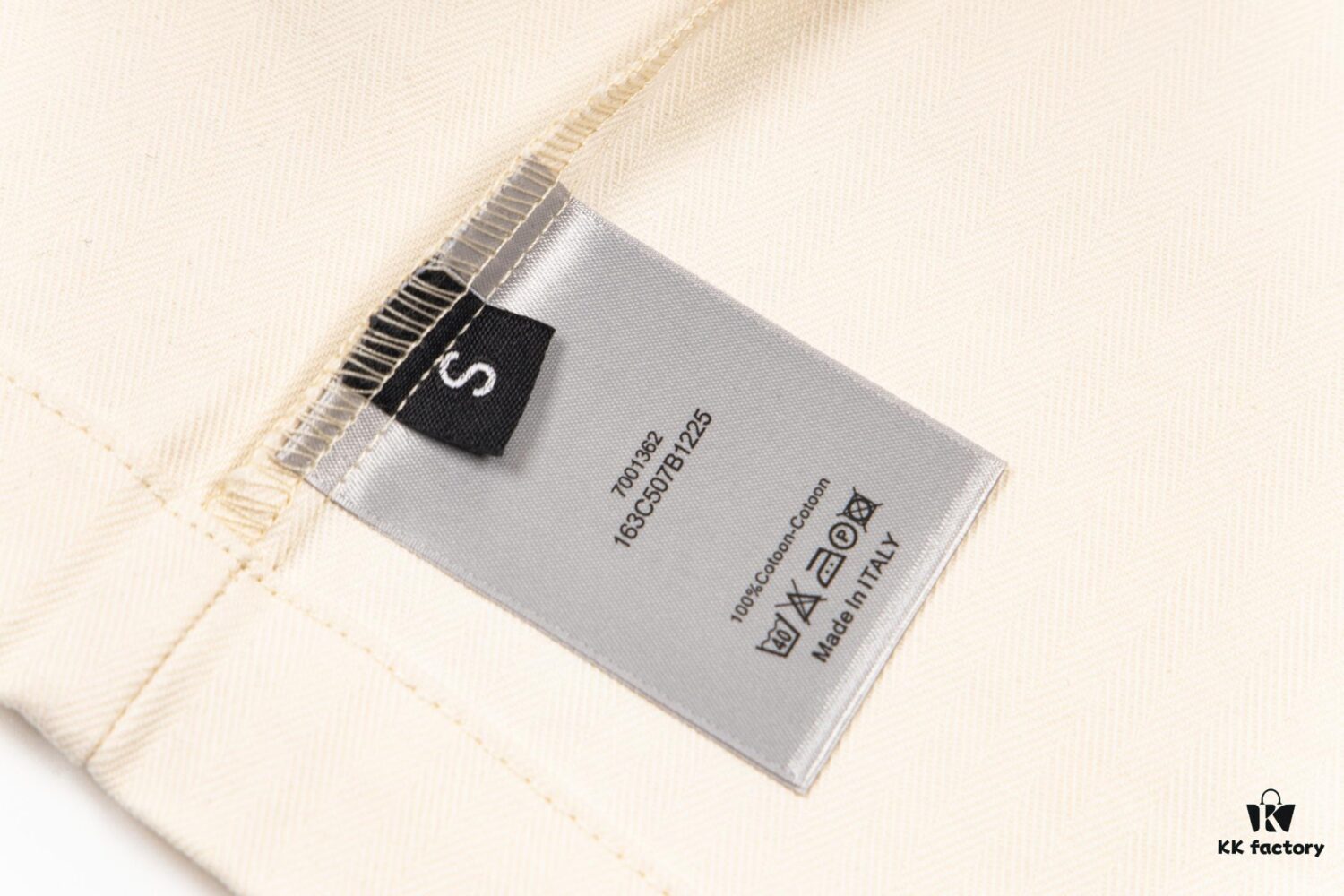 DIOR Beige Spring-Summer Embroidered Denim Jacket