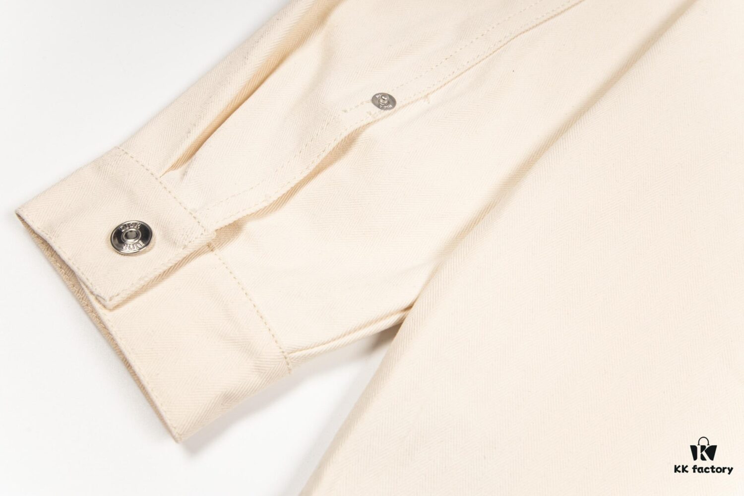 DIOR Beige Spring-Summer Embroidered Denim Jacket
