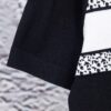 6931a097ccd8ab3d7af946a6 Dior New Arrival Jacquard Knit Short-Sleeve Slim-Fit Stretch T-Shirt Unisex