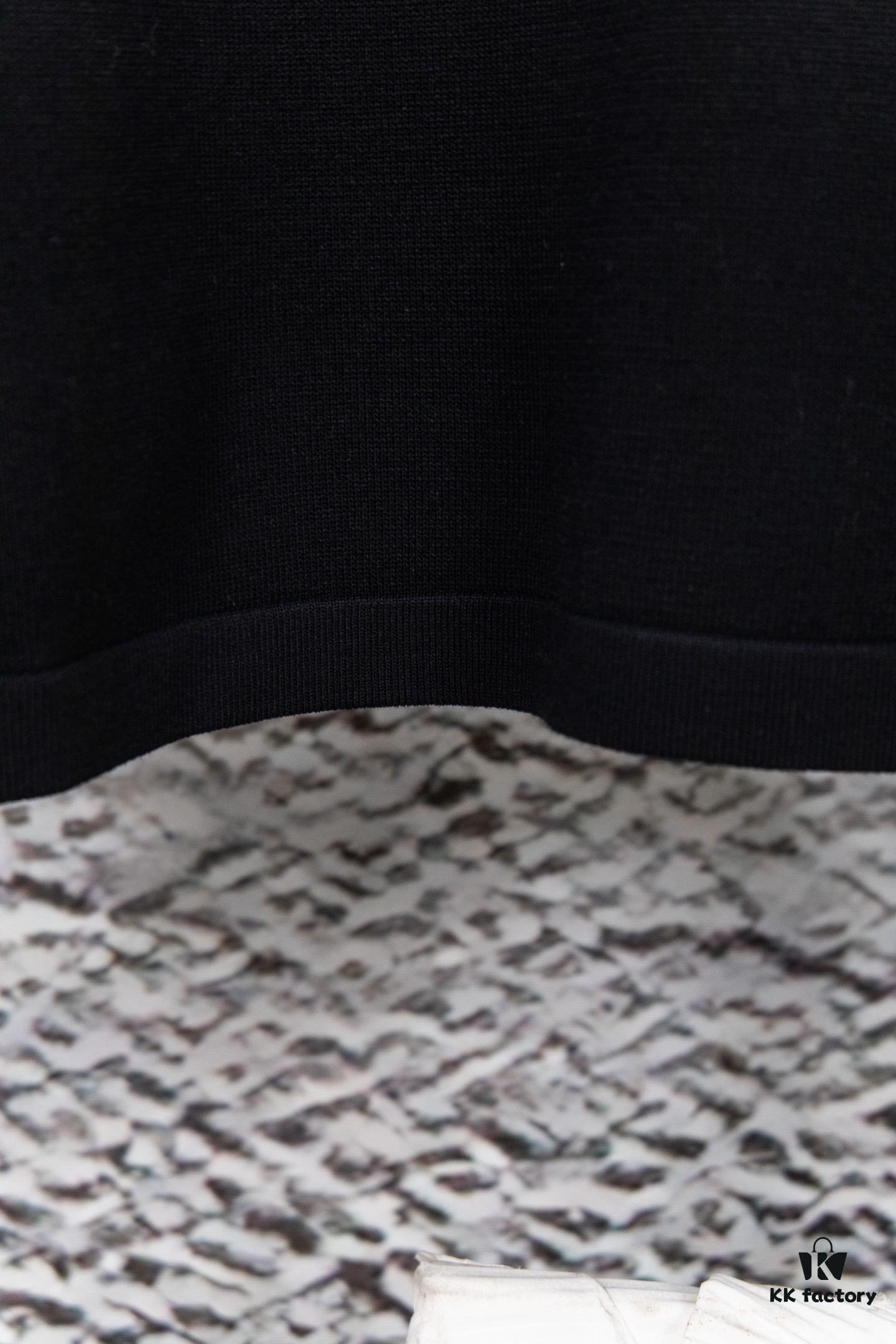 6931a097ccd8ab3d7af946ab Dior New Arrival Jacquard Knit Short-Sleeve Slim-Fit Stretch T-Shirt Unisex