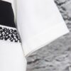 6931a097ccd8ab3d7af946b7 Dior New Arrival Jacquard Knit Short-Sleeve Slim-Fit Stretch T-Shirt Unisex