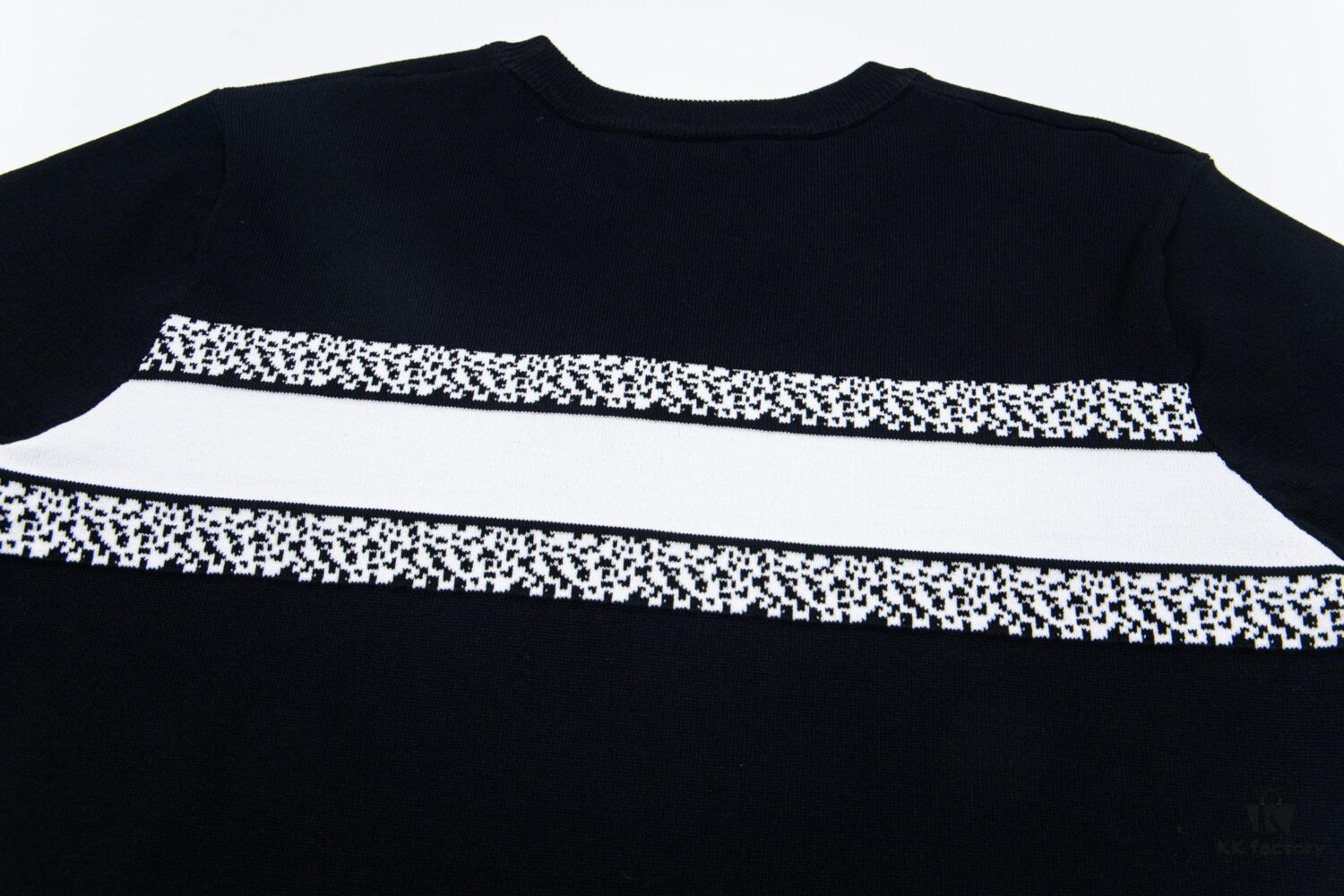 6931a098ccd8ab3d7af946c5 Dior New Arrival Jacquard Knit Short-Sleeve Slim-Fit Stretch T-Shirt Unisex