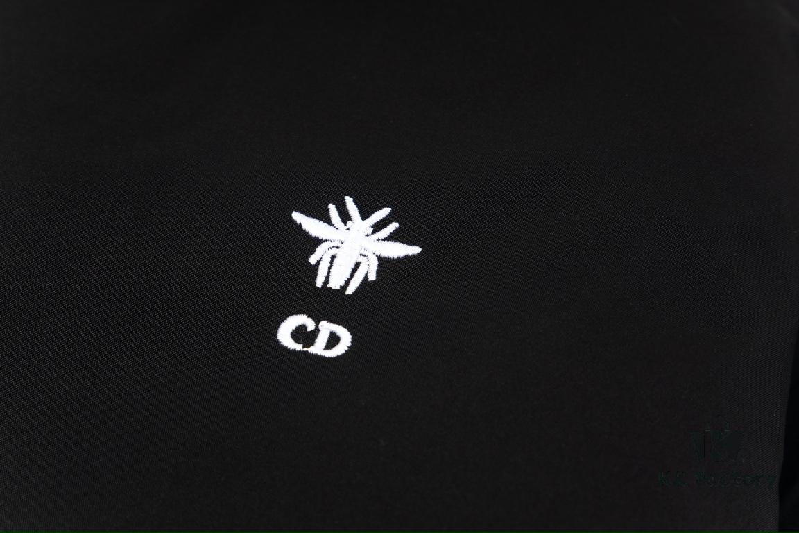DIOR 2023SS Embroidered Back Pilot Jacket Cotton Coat