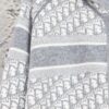 DIOR Knit Coat with Double-Faced Cashmere and Logo Pattern