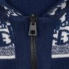 DIOR Knit Coat with Double-Faced Cashmere and Logo Jacquard