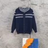 6931a09dccd8ab3d7af94725 DIOR Cashmere Blend Reversible Logo Knit Coat