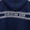 6931a09dccd8ab3d7af9472c DIOR Cashmere Blend Reversible Logo Knit Coat