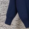 6931a09dccd8ab3d7af9472e DIOR Cashmere Blend Reversible Logo Knit Coat
