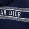 6931a09dccd8ab3d7af9472f DIOR Cashmere Blend Reversible Logo Knit Coat