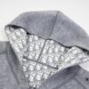 6931a09dccd8ab3d7af94734 DIOR Logo-Knit Reversible Cashmere Blend Coat