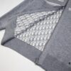 6931a09eccd8ab3d7af9473c DIOR Logo-Knit Reversible Cashmere Blend Coat