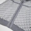 6931a09eccd8ab3d7af94744 DIOR Knit Coat with Reversible Cashmere and Logo Pattern