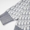 6931a09eccd8ab3d7af94745 DIOR Knit Coat with Reversible Cashmere and Logo Pattern