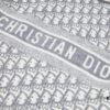 6931a09fccd8ab3d7af9474a DIOR Knit Coat with Reversible Cashmere and Logo Pattern