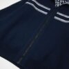 6931a0a0ccd8ab3d7af9475e DIOR Knit Coat with Reversible Cashmere and Logo Pattern