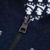 6931a0a0ccd8ab3d7af9475f DIOR Knit Coat with Reversible Cashmere and Logo Pattern