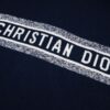 6931a0a0ccd8ab3d7af94767 DIOR Knit Coat with Reversible Cashmere and Logo Pattern