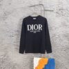 6931a0a0ccd8ab3d7af9476a DIOR Autumn/Winter New Arrival Crew Neck Sweater with Chest Letter Jacquard Pattern, Unisex Stylish Casual Wear