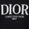 6931a0a0ccd8ab3d7af9476f DIOR Autumn/Winter New Arrival Crew Neck Sweater with Chest Letter Jacquard Pattern, Unisex Stylish Casual Wear