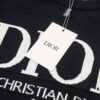 6931a0a1ccd8ab3d7af9477a DIOR Autumn-Winter New Arrival Letter Jacquard Crew Neck Sweater Unisex Stylish Pullover