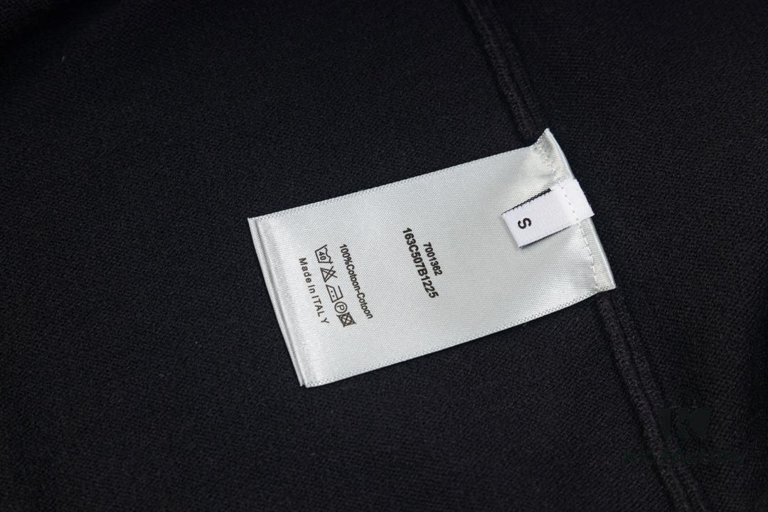 6931a0a1ccd8ab3d7af9477c DIOR Autumn-Winter New Arrival Letter Jacquard Crew Neck Sweater Unisex Stylish Pullover