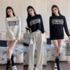 6931a0a1ccd8ab3d7af94780 Dior DIOR New 2024 Jacquard Knit Long Sleeve Sweater Unisex, Stretch Slim-Fit T-Shirt Short Sleeve, Classic Series Premium Knitwear with Exquisite Craftsmanship, Smooth and Breathable Fabric, High-End Soft Touch, Lightweight and Comfortable Elastic Knit Material