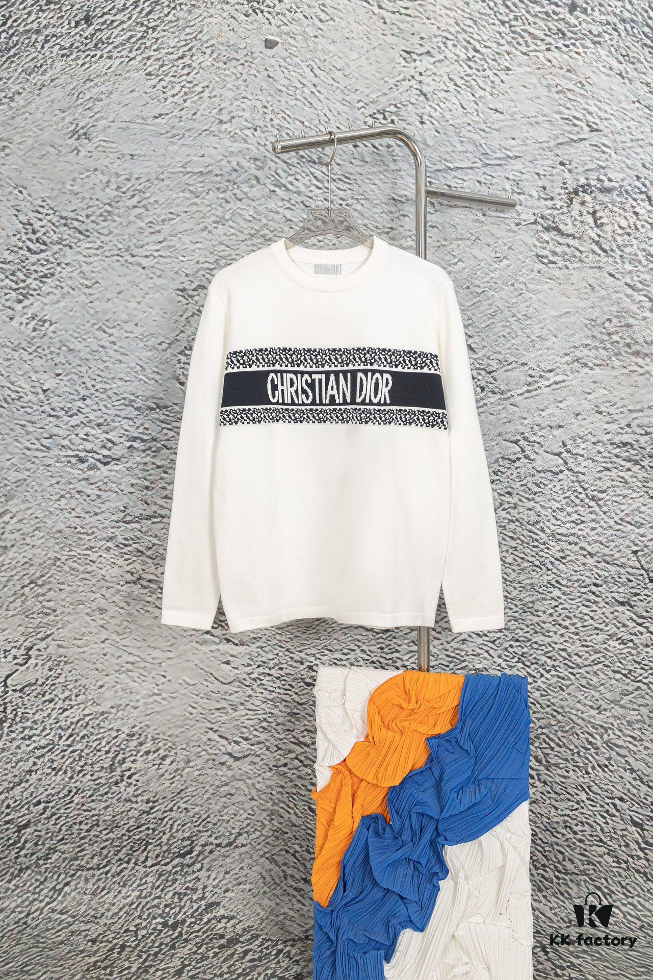 6931a0a2ccd8ab3d7af9478c Dior 2024 New Arrival Jacquard Knit Long Sleeve Sweater Unisex, Classic Elastic Slim-Fit T-Shirt Short Sleeve, Exquisitely Crafted, Smooth and Breathable Fabric, High-Quality Fine-Knit Stretch Material, Lightweight and Comfortable