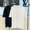 LOEWE Round-Neck Short-Sleeve Embroidered Jacket with Fake Pocket