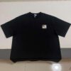 6931a0a3ccd8ab3d7af947ad LOEWE Craftsmanship Color-Block Embroidered Round Neck Short Sleeve T-Shirt, Made from 300g Pure Cotton Double-Yarn Fabric, Soft and Comfortable to Wear, Featuring a Chest Color-Block Embroidered Letter Logo