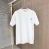 6931a0a5ccd8ab3d7af947c4 LOEW Loewe 2025 Spring/Summer New Arrival Round Neck Short Sleeve T-Shirt with Laser-Burned Floral Print Effect, Made from 320g Double-Yarn Combed Cotton Fabric, Slightly Relaxed Fit, Soft and Substantial Fabric Texture, Unisex Design