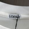 6931a0a5ccd8ab3d7af947c8 LOEW Loewe 2025 Spring/Summer New Arrival Round Neck Short Sleeve T-Shirt with Laser-Burned Floral Print Effect, Made from 320g Double-Yarn Combed Cotton Fabric, Slightly Relaxed Fit, Soft and Substantial Fabric Texture, Unisex Design