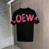6931a0a5ccd8ab3d7af947d4 LOEW Loewe 2025 Spring/Summer New Arrival Round Neck Short Sleeve Hand-Painted Print High Grammage 320g Double-Yarn Combed Cotton Fabric Slightly Loose Fit Unisex