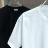6931a0a6ccd8ab3d7af947d8 LOEW Loewe 2025 Spring/Summer New Arrival Round Neck Short Sleeve Hand-painted Print High Grammage 320g Double-combed Cotton Fabric Slightly Loose Fit Unisex